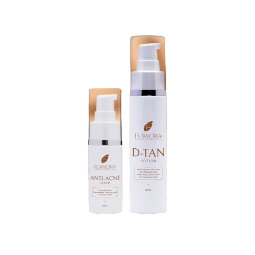 Anti Acne Serum  & D Tan Lotion Pack of 2